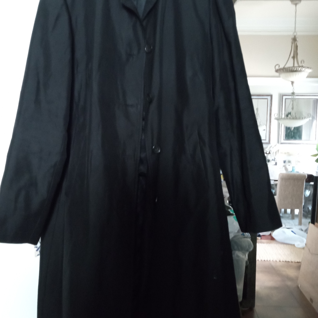 Banana Republic Silk Coat Size L